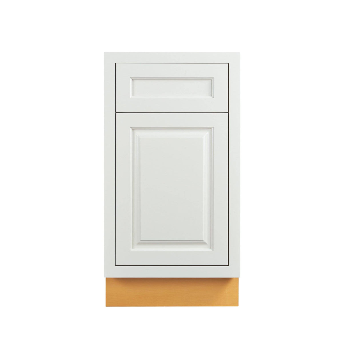 White Inset Raised Panel Base Cabinet N967042