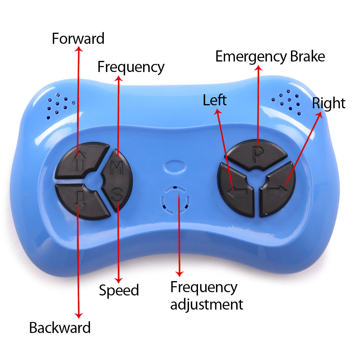 Red 12V Battery Powered Ride on Toy Car with Remote Control T806