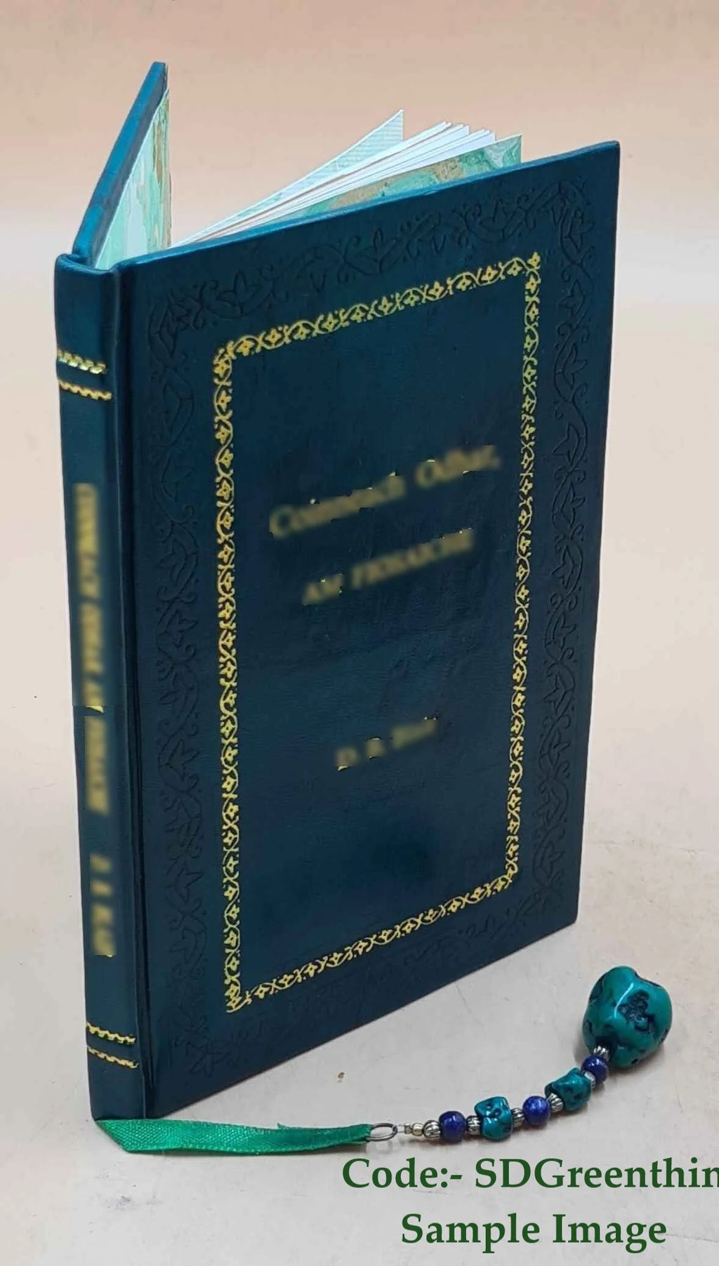 Premium Leather Bound History Book G8751