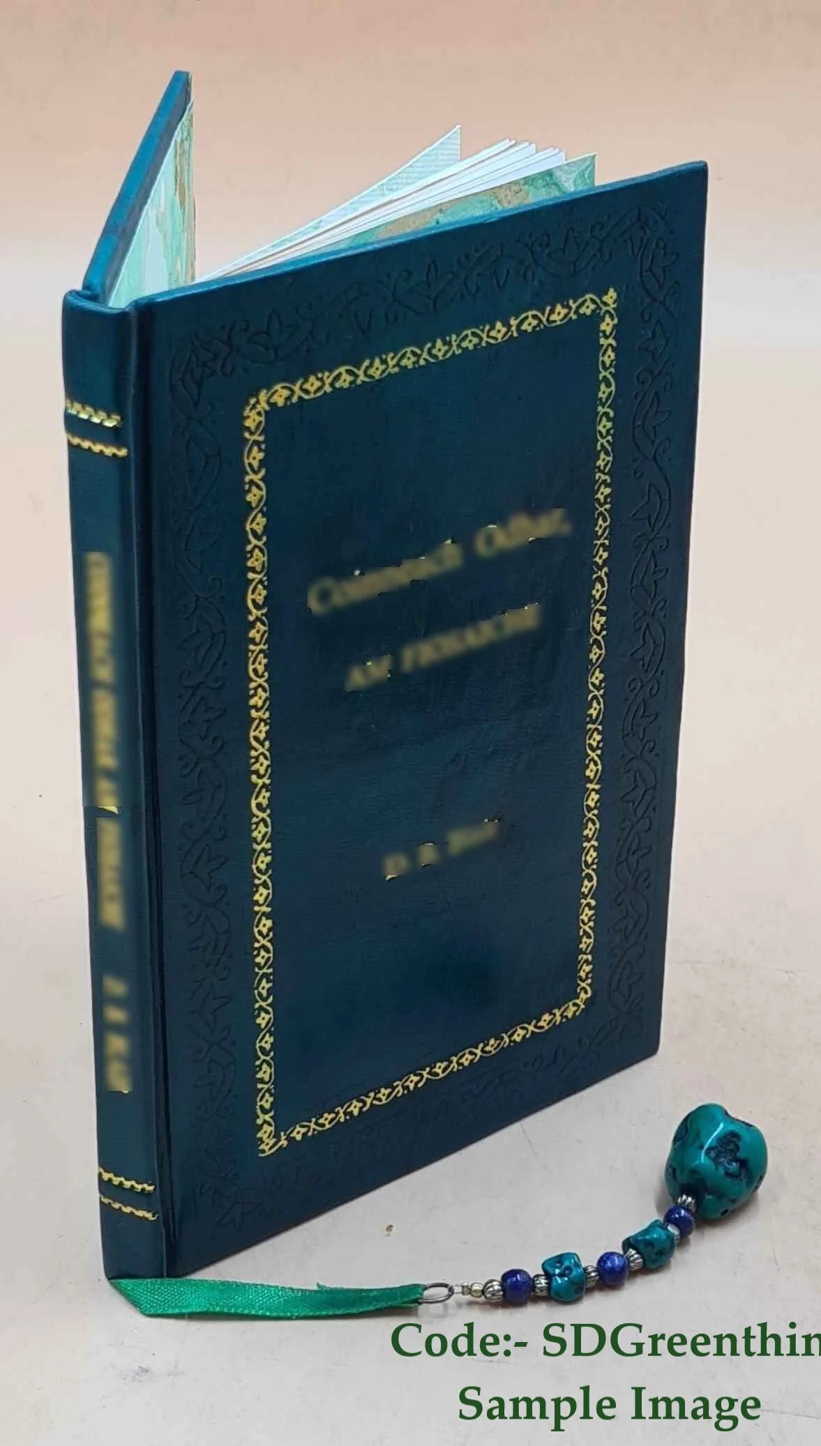 Premium Leather Bound History Book G8751