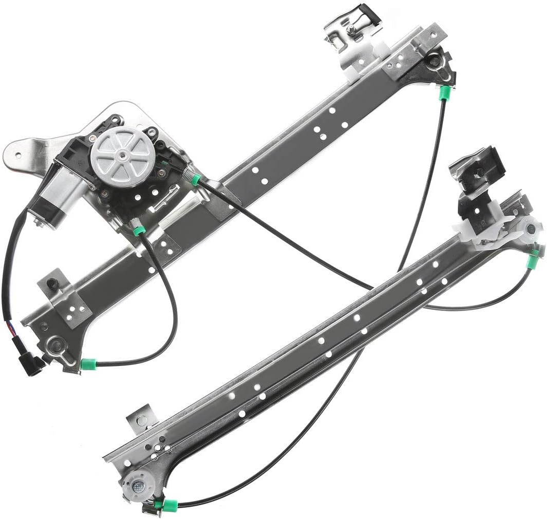 Power Window Regulator with Motor for Chevrolet Suburban 1500 2500 2000-2006 Silverado GMC Sierra Cadillac Escalade EXT Rear Right Passenger Side H7153