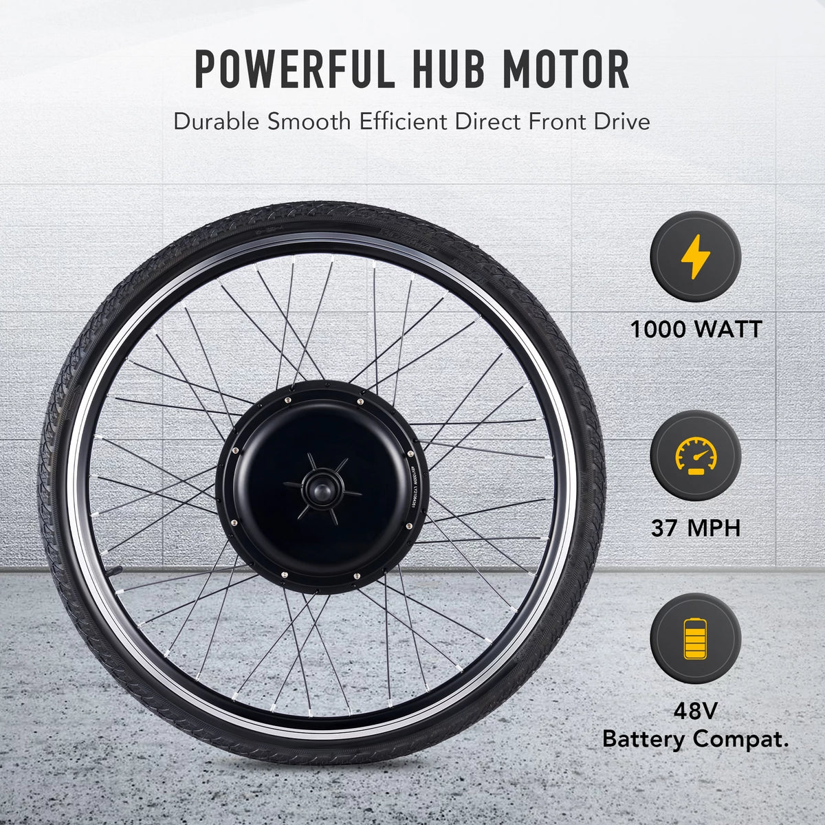 26 Inch 1000 Watt Electric Bike Conversion Kit E635609