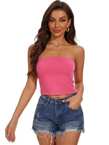 Crop Tops Strapless Tank Tops A398