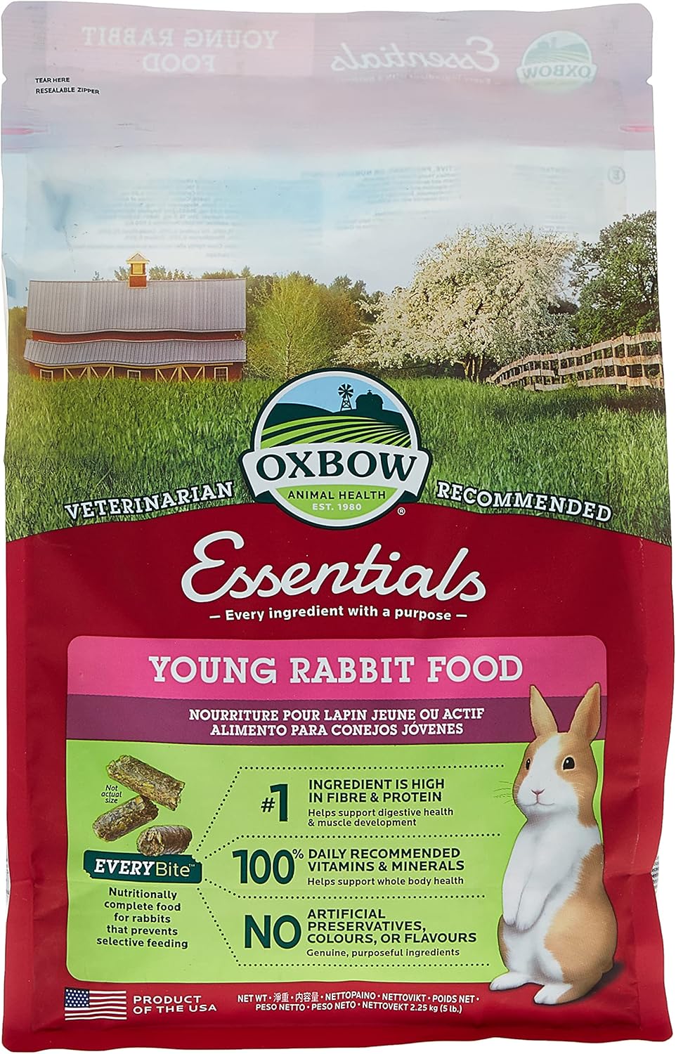 5 lb. All Natural Rabbit Pellets F401947