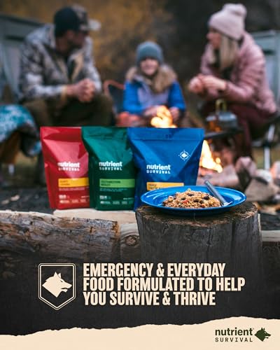 MRE Homestyle Scramble Eggs, Ready to Eat Meals (9 Servings) Freeze Dried Emergency Food Supply N354