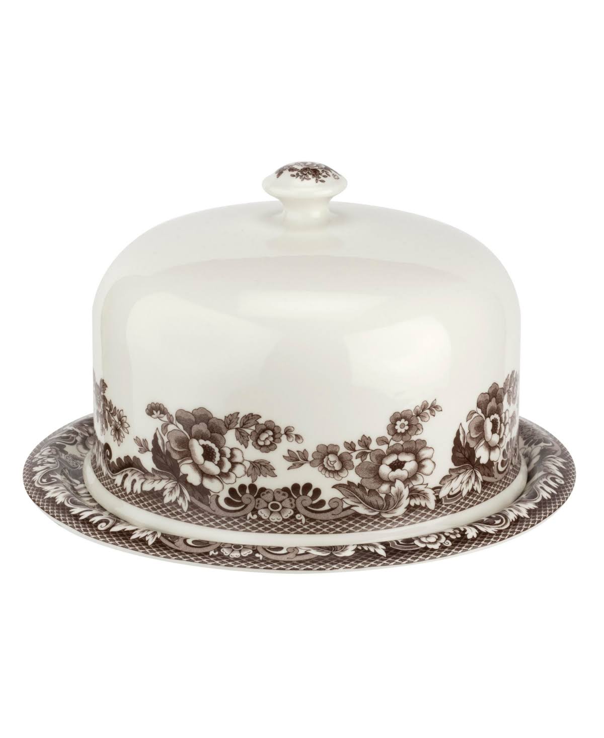 2 Piece Serving Platter with Dome A232