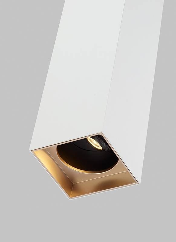 Matte White LED Flush Mount V267