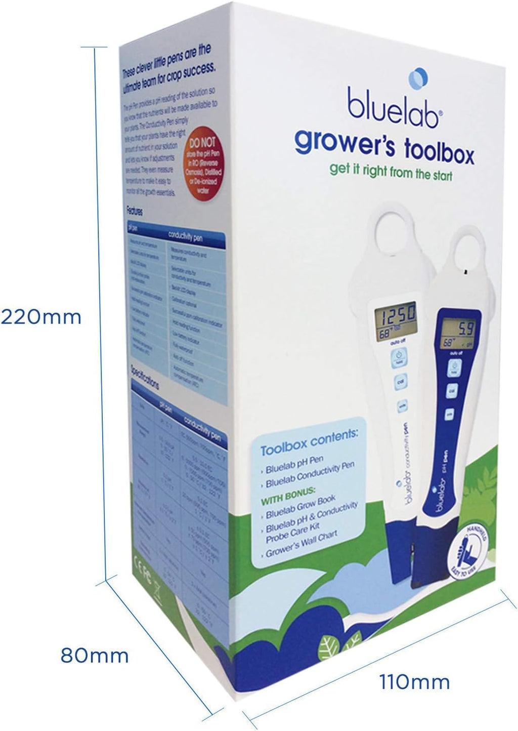 Conductivity Tester and pH Meter with Probe Care Kit Z9578