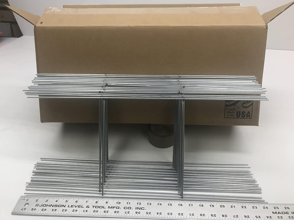 24'' Double H-Frame Metal Sign Stake, Pkg of 50 Pcs T951252