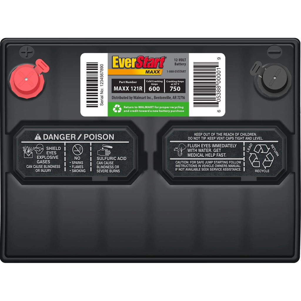 Lead Acid Automotive Battery 12 Volt 600 CCA R53013