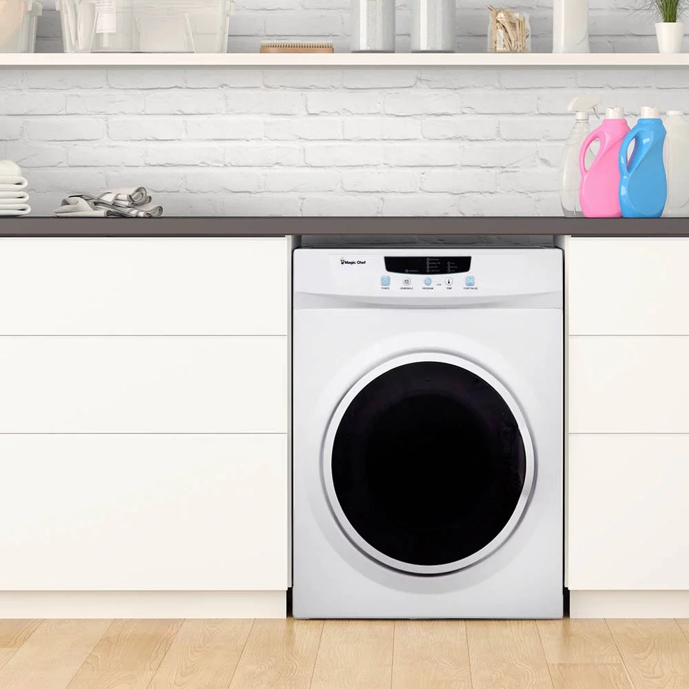 3.5 cu. ft. Compact Electric Dryer, White V374