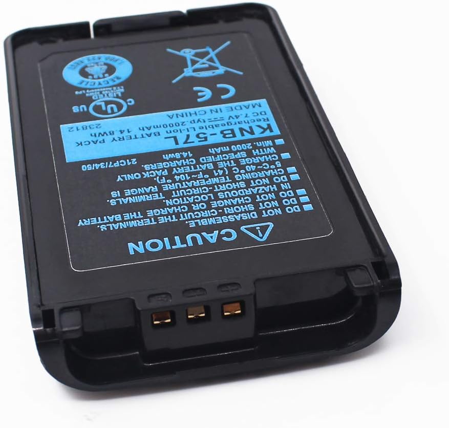 7.4V 2000mAh Rechargeable Li-ion Battery Pack of 2 G4319