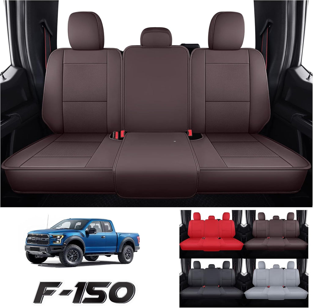 Leather Car Seat Cover for Ford F150 2009-2022 T824267