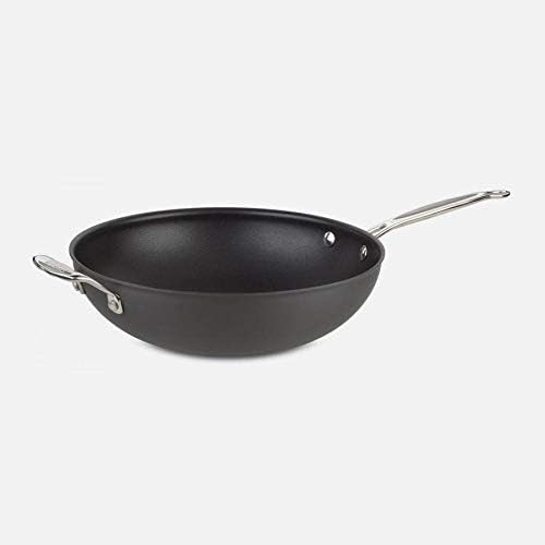 12-1/2-Inch Nonstick Hard-Anodized Stir Fry with Cover Pack of 2 N52050