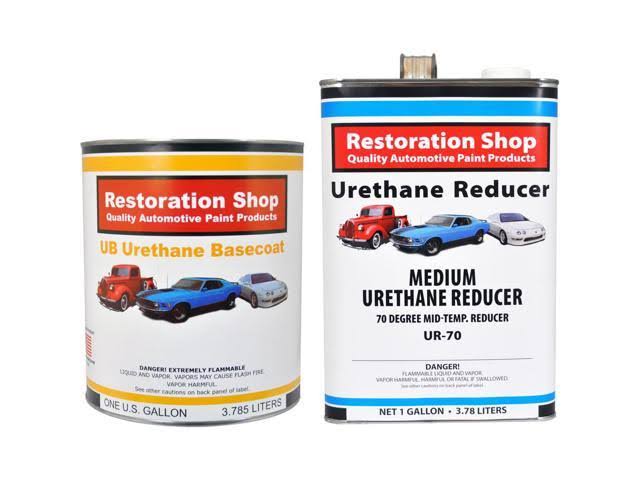 Yellow Urethane Basecoat Clearcoat Auto Paint Medium Gallon Kit F693850
