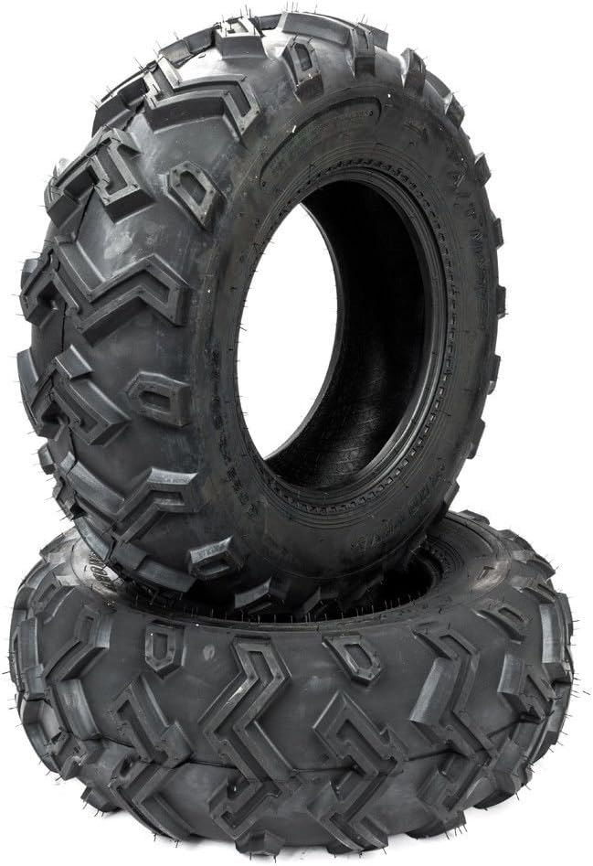 Set of 2 25x10-12 Rear ATV UTV Tires 6 Ply Rating M288