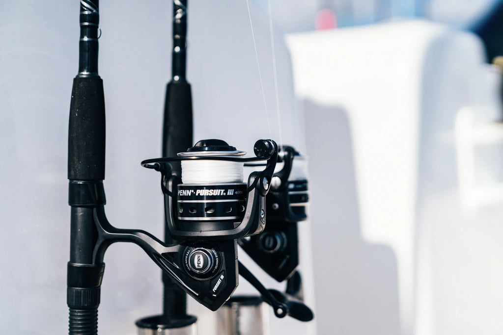7' 1-Piece Spinning Fishing Rod and Reel Combo I985037