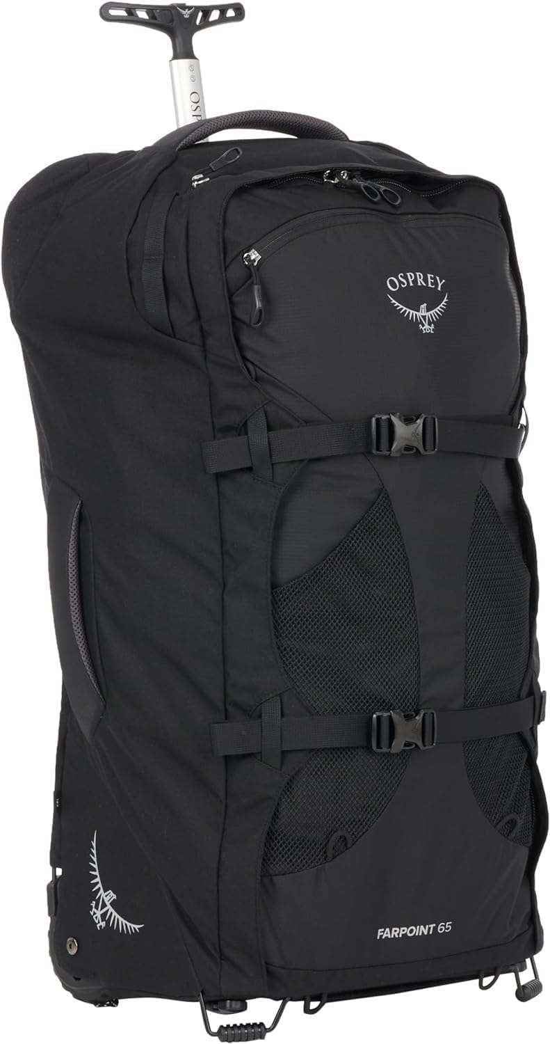 Black 65L Wheeled Travel Pack F347990