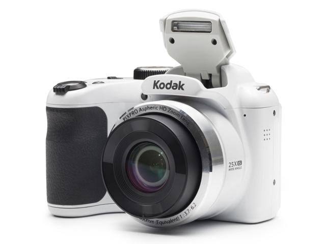 White Digital Camera with 32GB SD Card W930