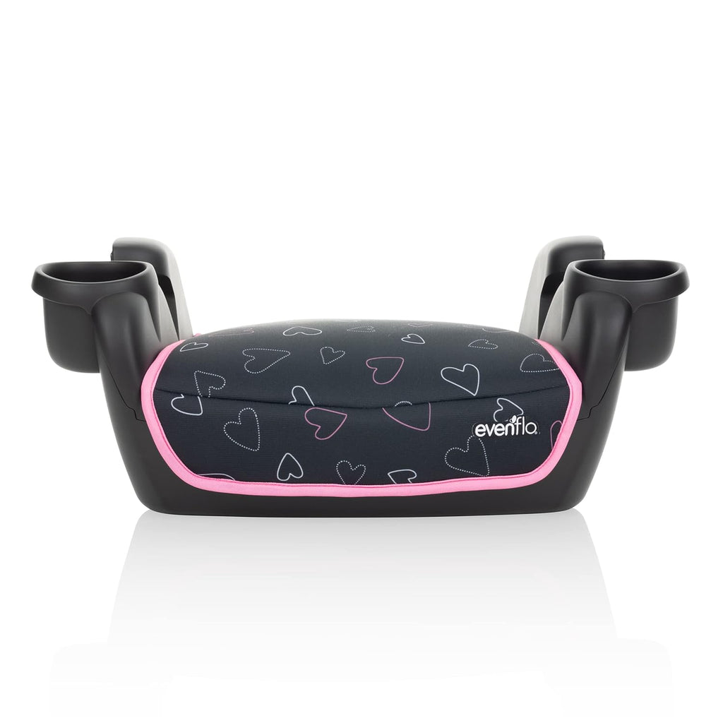Chardon Black Booster Car Seat & Amore Pink No Back Booster Car Seat Q494263