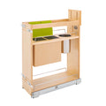 8 Inch Pullout Cabinet Organizer with Knife Block V301