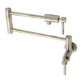 Polished Nickel Wall Mount Pot Filler V45049