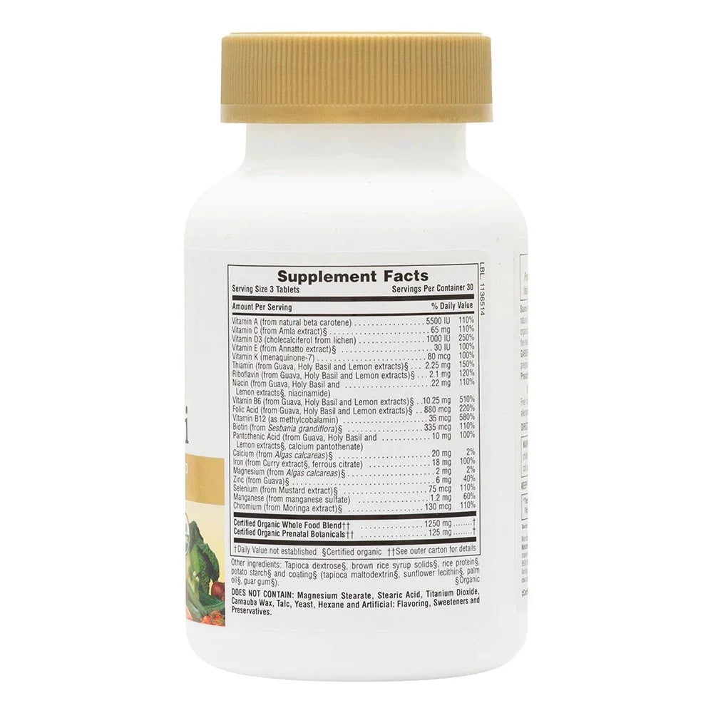 90 Tablet Organic Prenatal L335