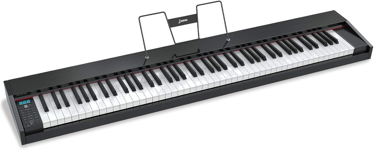 88 Key Full Size Digital Piano, Black N975