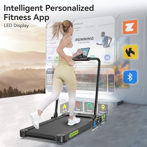 3 in 1 Foldable Electric Treadmill 300 lbs Capacity T97448