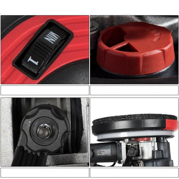 9′′ Electric Drywall Ceiling Pole Sander with LED L655