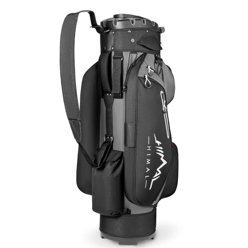 14-Way Golf Cart Bag with Full Length Divider Top and Rain Cover E406