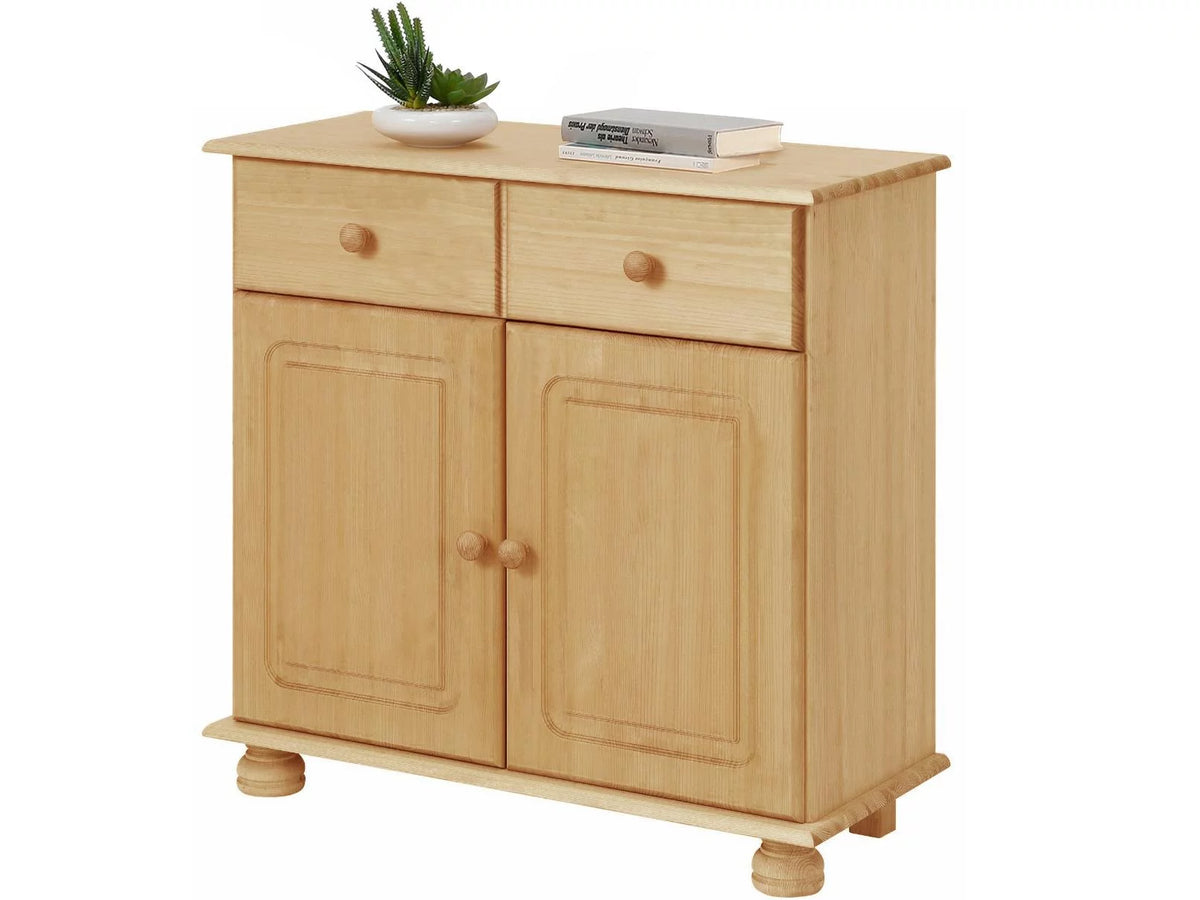 Stained Brown Sideboard with 1 Drawer and 1 Cabinet R5945