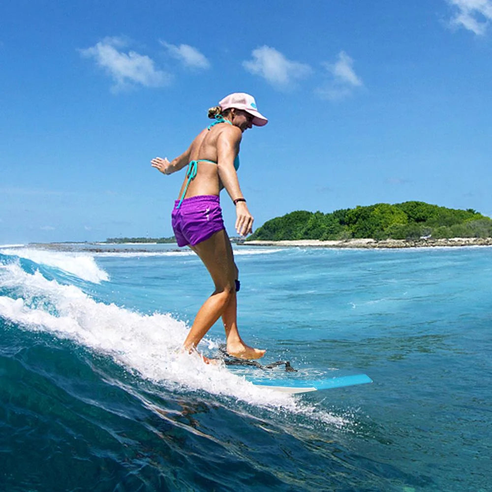 33" Lightweight Bodyboard with EPS Core, XPE Deck, HDPE Slick Bottom, Blue D72558