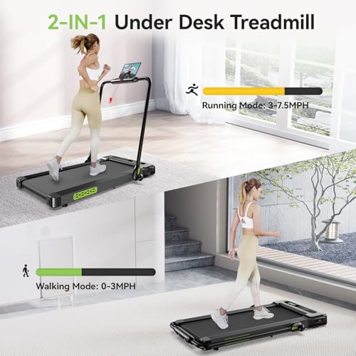 3 in 1 Foldable Electric Treadmill 300 lbs Capacity T97448