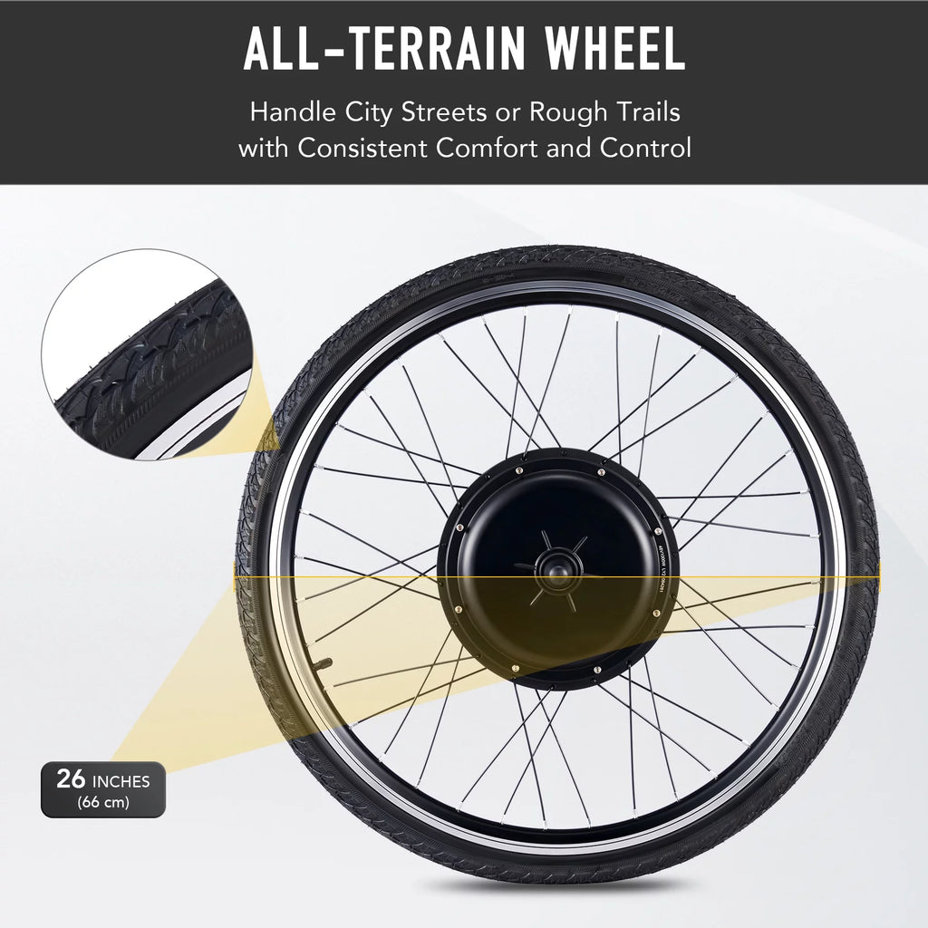 26 Inch 1000 Watt Electric Bike Conversion Kit E635609