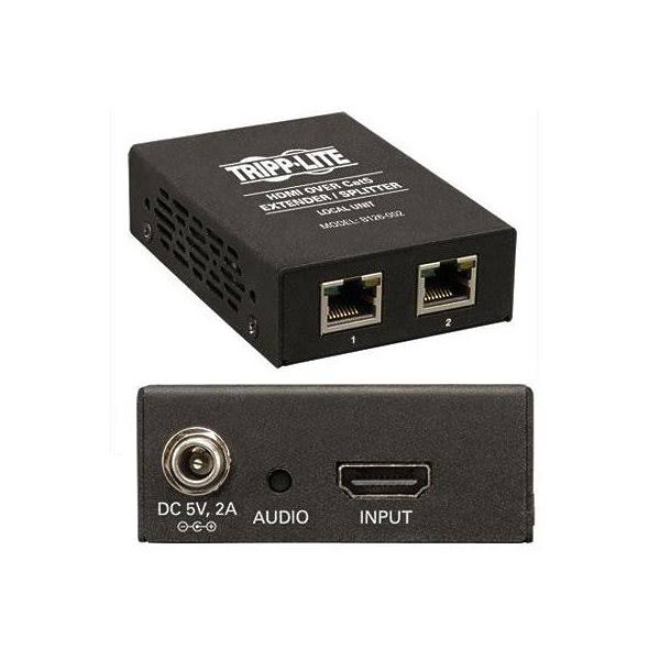 HDMI Over Cat5 Extender Splitter 2-Port U474974