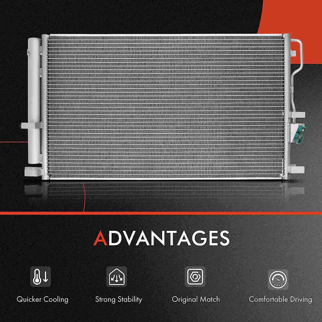 Air Conditioning A/C Condenser W6341