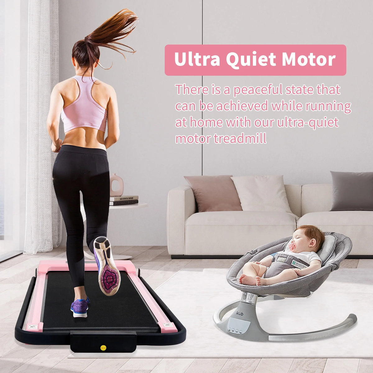 2 in 1 Folding Electric Treadmill V478