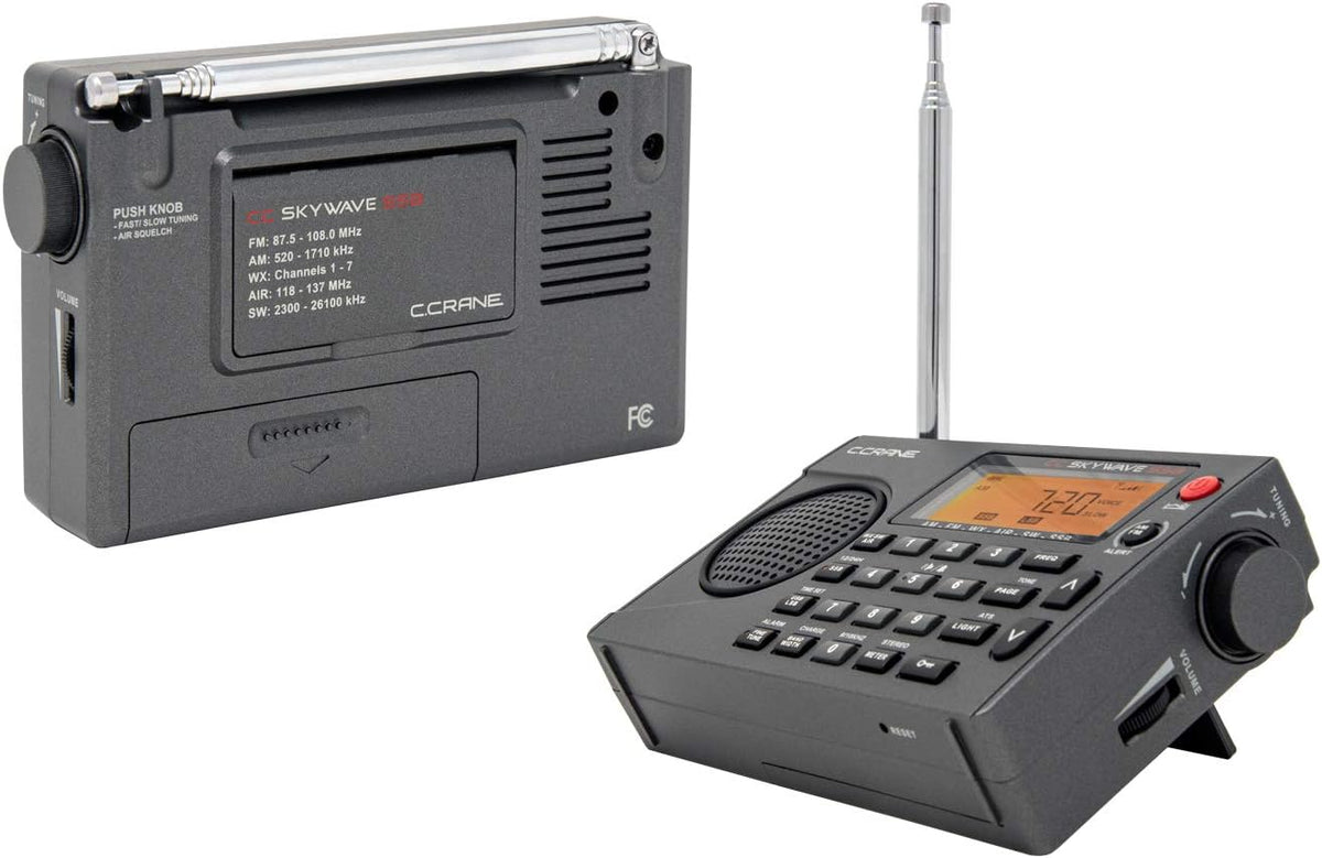 AM FM Shortwave NOAA Weather Radio with AC Adapter S448