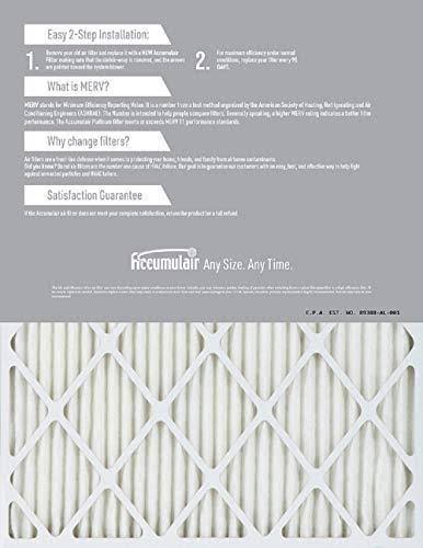 MERV 11 Air Filter 6 Pack C11517