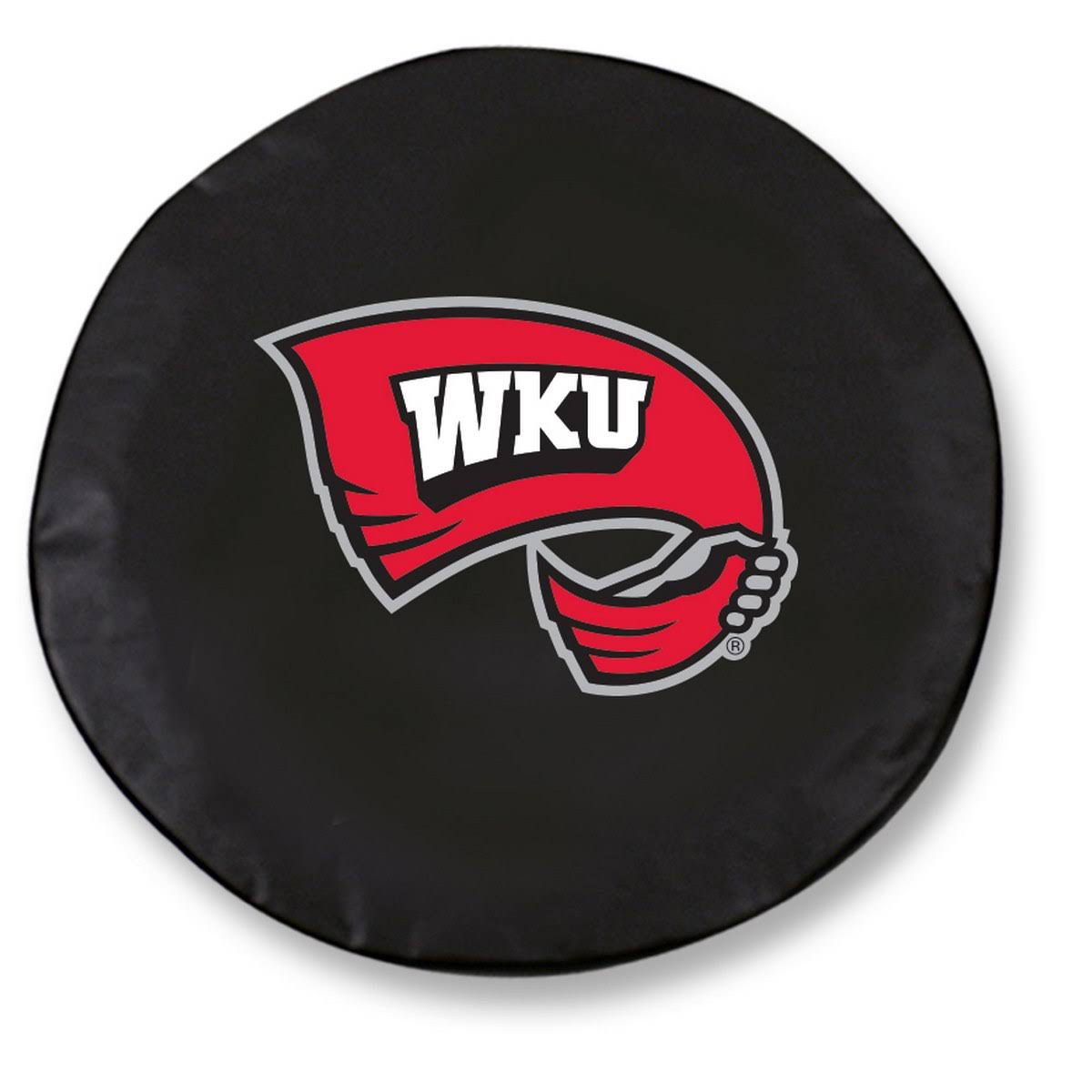 Black Vinyl Fitted Car Tire Cover F797967