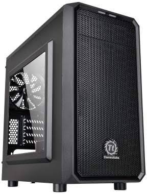 Black Interior M-ATX Gaming Case with Side Window USB3 B632399