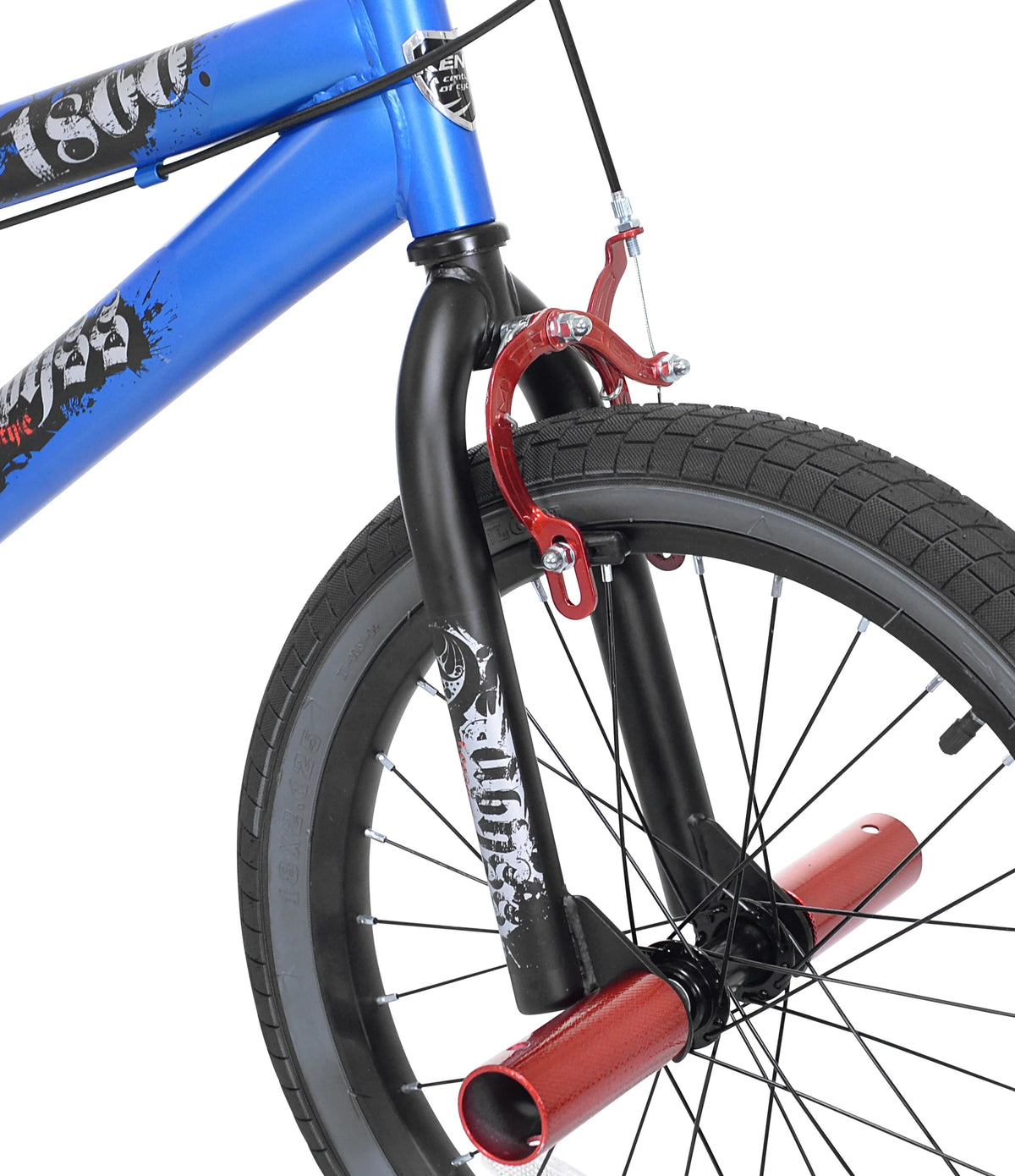 18-inch Blue Freestyle BMX Bicycle P873213