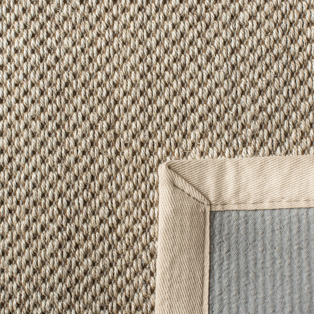 Natural Fiber Seagrass Area Rug, Marble/Beige, 9' x 12' R67005