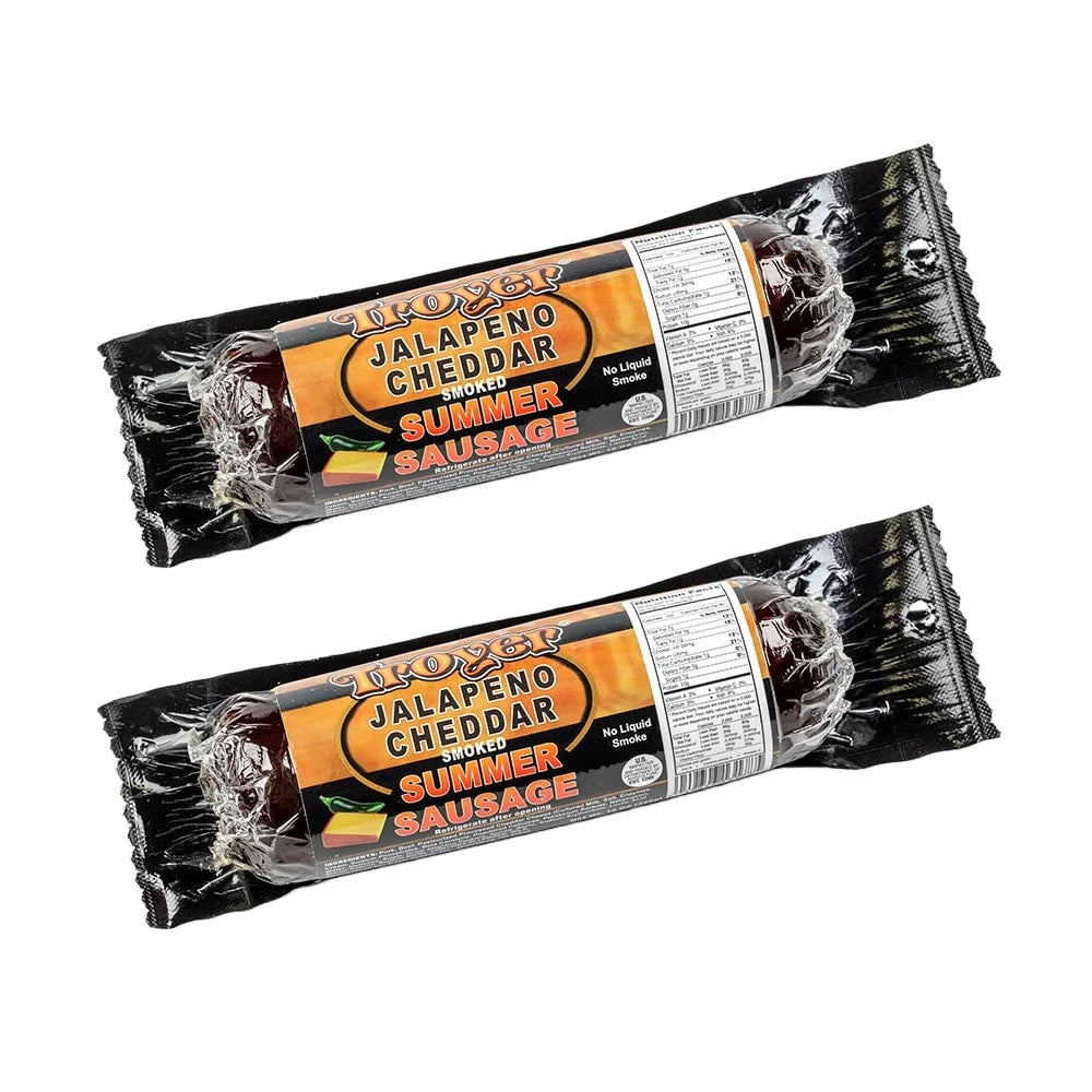 Jalapeno Cheddar Summer Sausage Pack of 2 B566