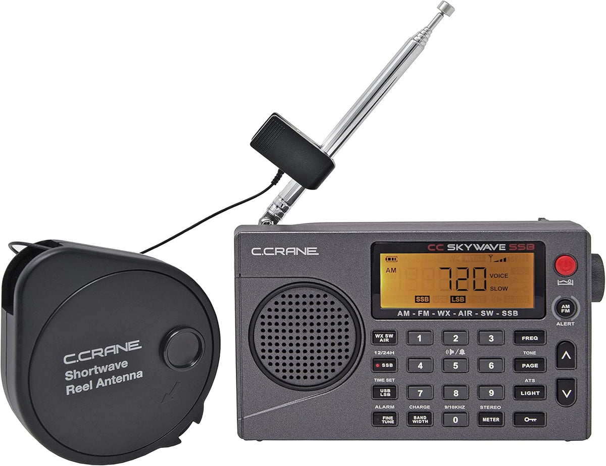 AM FM Shortwave NOAA Weather Radio with AC Adapter S448