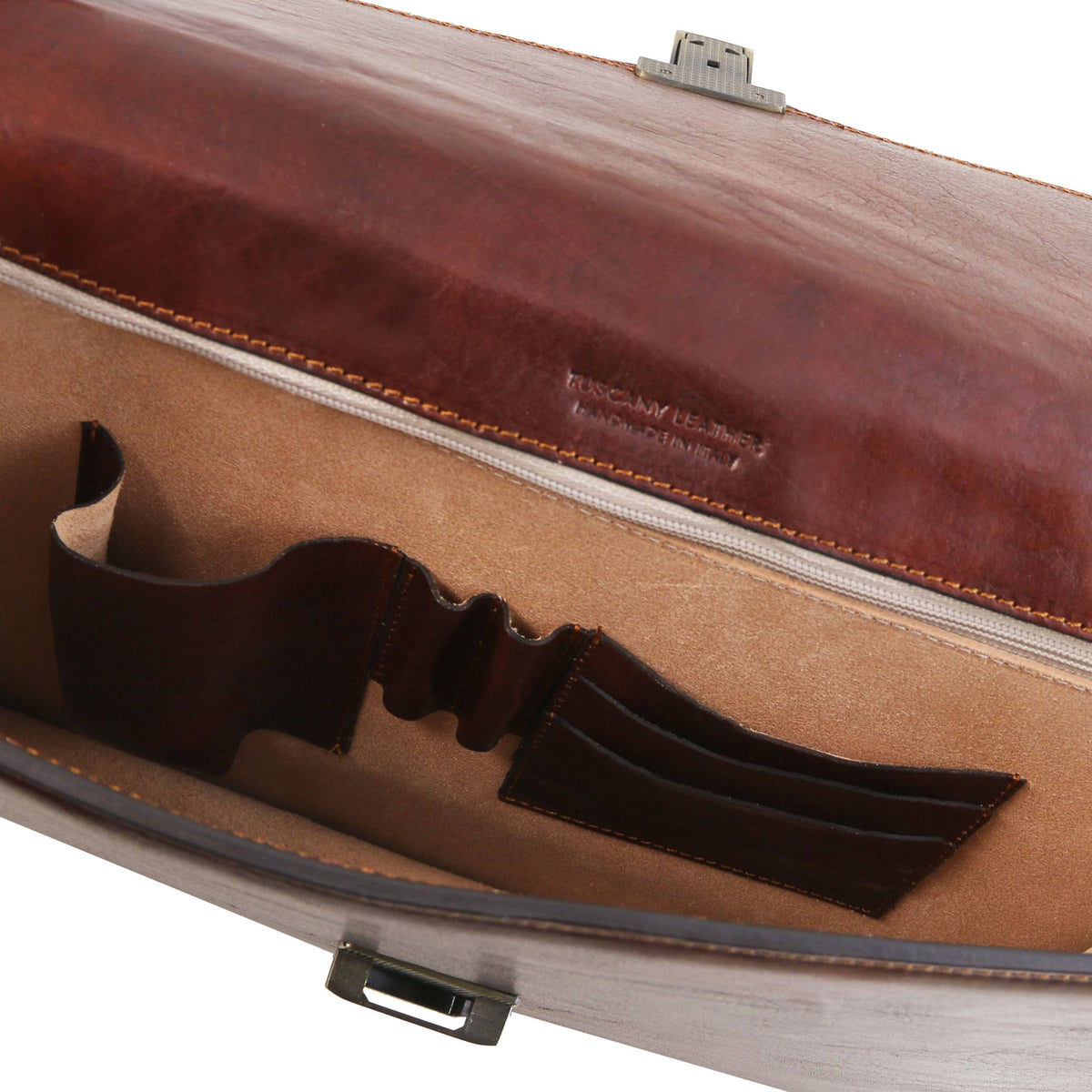 Red Leather Briefcase R490011
