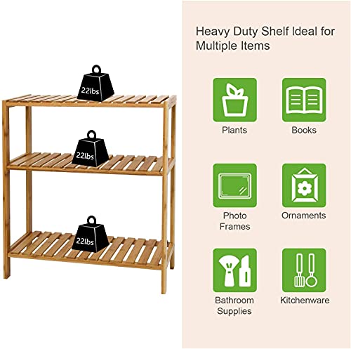 Bamboo 5-Tier Corner Shelf J9502