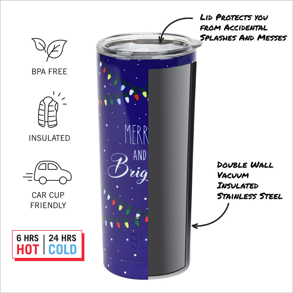 20oz Stainless Steel Tumblers Set of 2 A664306