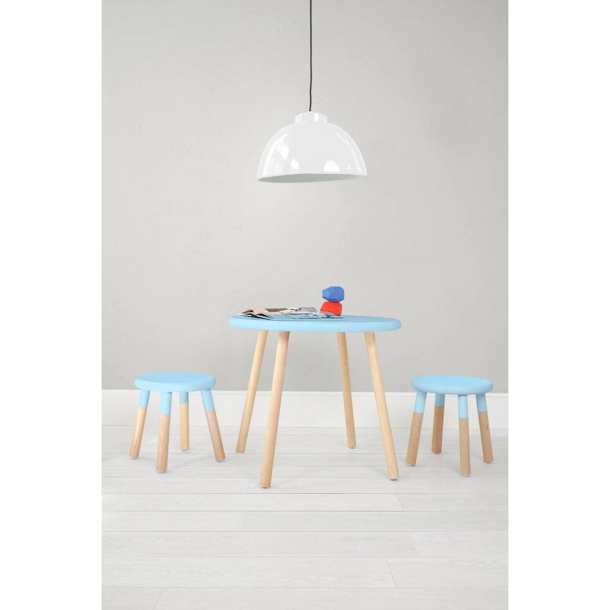 Sky Blue Kids Chair Set of 2 S158550